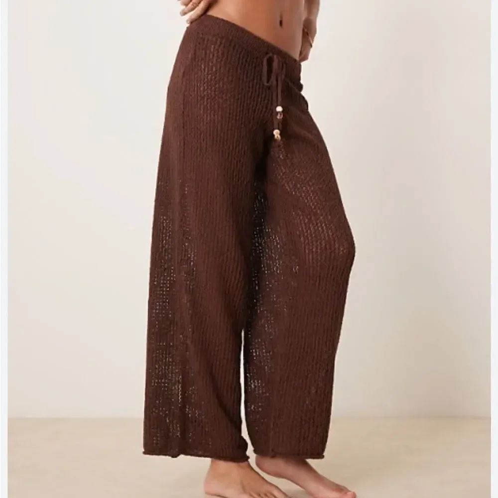 NWT Abercrombie & Fitch Sheer Beach Pants